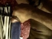 Working The Cum Out of my hard cock