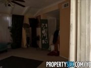 PropertySex - Hot real estate agent fucks her client homemade sex video