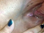 Creamy asian pussy creampied