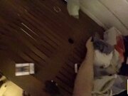'Met my stepsister in the sauna & couldn't resist. Part4-Fuck on the table'