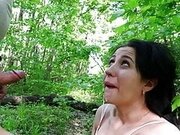 Forest Blowjob in Silence With the Sounds of Nature