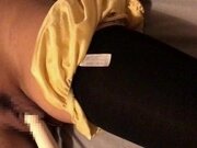 'Masturbation of pregnant women wearing knee high socks does not stop'