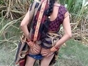 'Desi village Bhabhi outdoor sex in jungle'