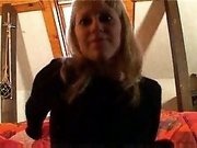 Superhot and skanky European slut got naked on webcam