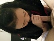 'Beautiful sexy Asian gives sensual blowjob'