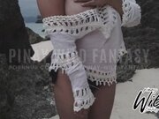 'Horny Pinay Wife Masturbates Outdoor and Played with her Dildo on Boracay Island, Pinay Viral 2021'