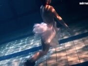 'Hottest hottie ballerina swims nude bouncing tits Bulava Lozhkova'