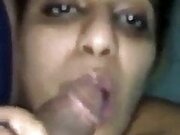 A girl from Kuwait likes to suck a penis