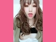 'The first masturbation show of a Japanese amateur gal'