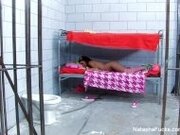 "Colorful lesbian prison sex with Natasha Nice and Vanessa Cage"
