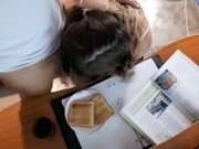 'Cum breakfast-toast with milk while I am reading'
