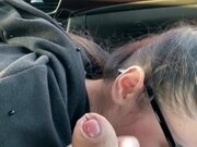 'Passionate blowjob in the car - MaryVincXXX'