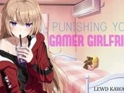 'Spanking Your Gamer Girlfriend For Raging (English ASMR) (Sound Porn)'
