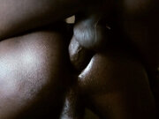 Oiled Black twink from Africa buttnailed